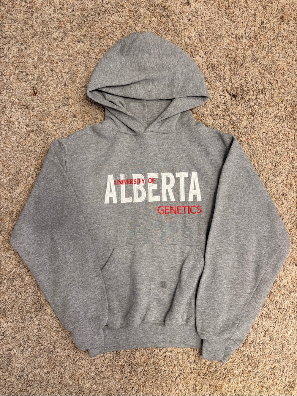 UofA Genetics Grey Hoodie Sweatshirt
